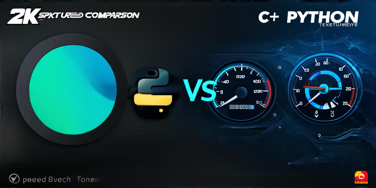 Is Python faster than C++?